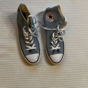 High Top Converse | Blue | Size 9